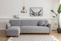 Atelier Del Sofa Eddy Corner (CHL-3R) - Gris claro